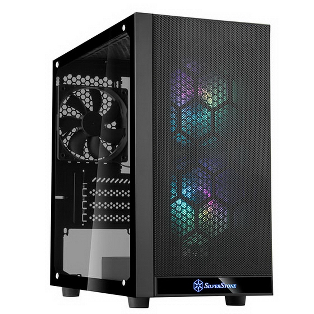 Корпус MicroATX Minitower Silverstone PS15 Pro SST-PS15B-PRO Black