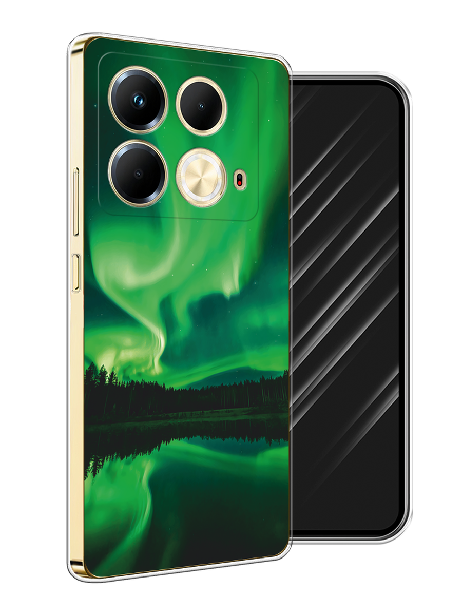 

Чехол Awog на Infinix Note 40 "Ночные пейзажи 7", Зеленый;черный, 3105850-1