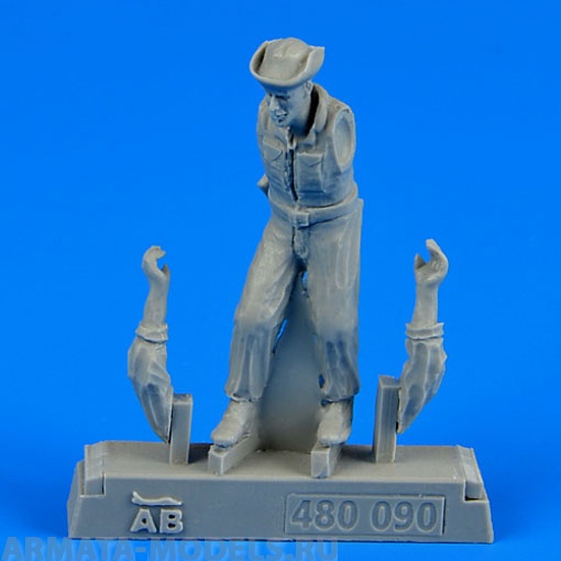 480090AERO  Фигура USAF Maintenance Crew - Farm Gate Operation Vietnam War 1965-1973 1/48