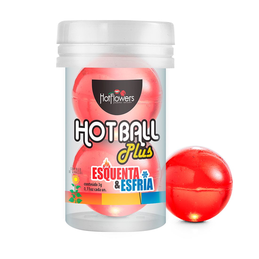 

Возбуждающий лубрикант HotFlowers Hot Ball Plus, 6 г, Hot Ball Plus, 6 г