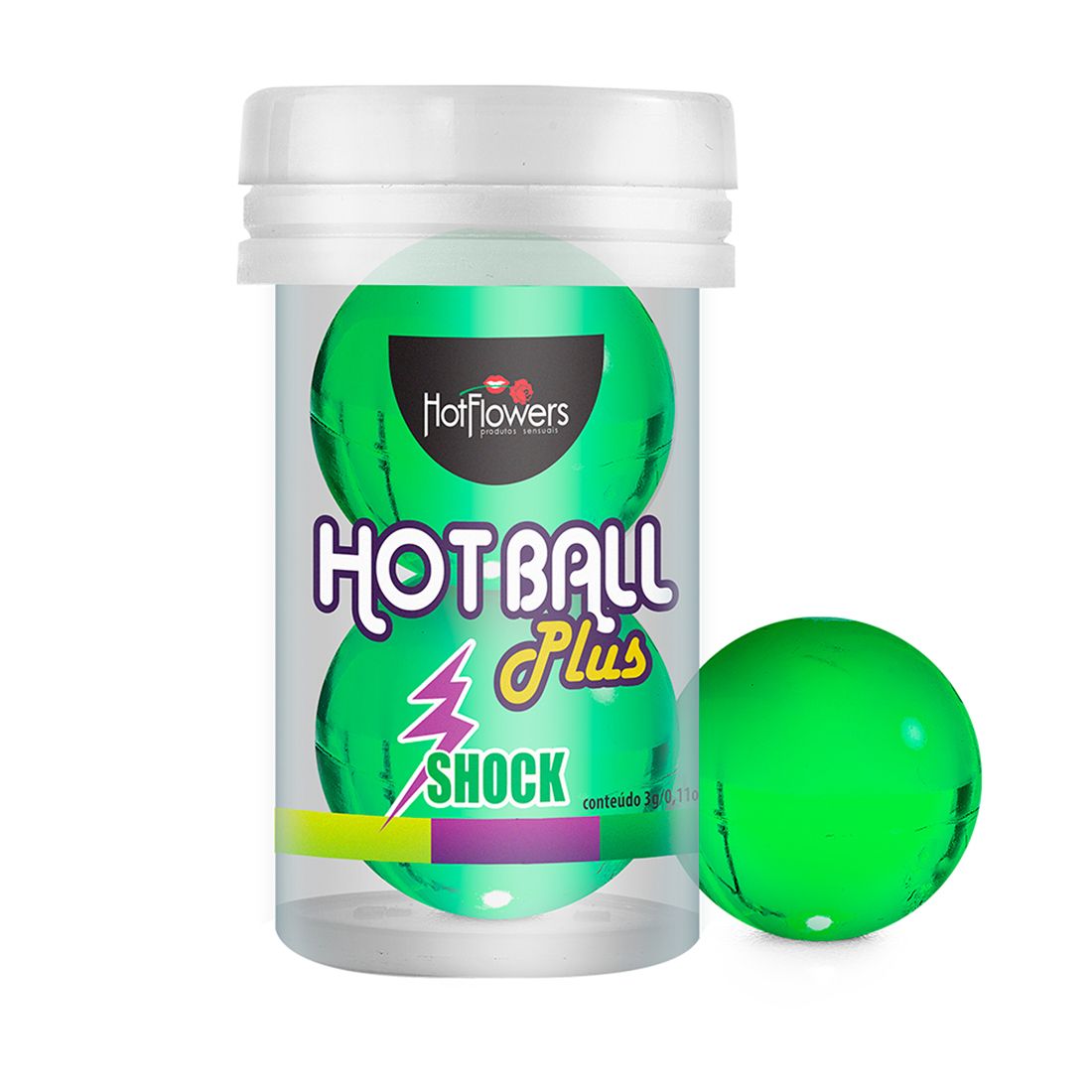 Лубрикант на силиконовой основе HotFlowers Hot Ball Plus, 6 г