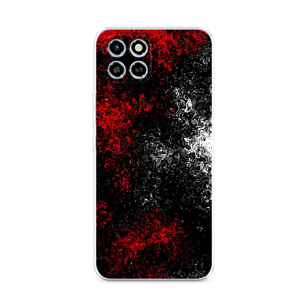 

Чехол для Infinix Smart 6 HD "Монотипия", Красный;черный;белый, 3101650-3