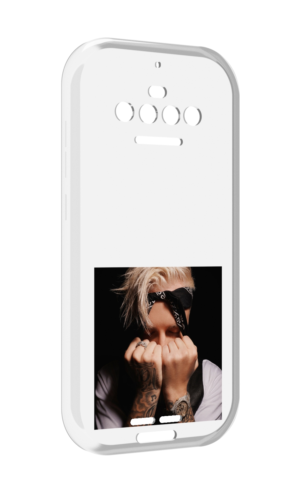 

Чехол MyPads 58 Егор Крид для Oukitel F150 R2022, Прозрачный, Tocco