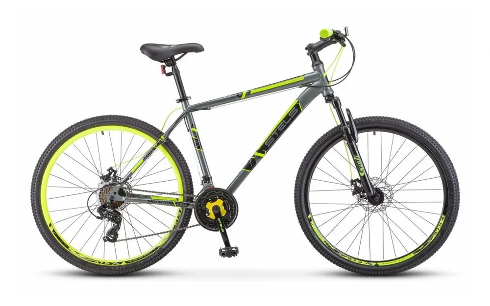 Велосипед STELS Navigator-700 MD 275 F020-LU096006-LU088942 -21 Серыйжёлтый 2199000₽