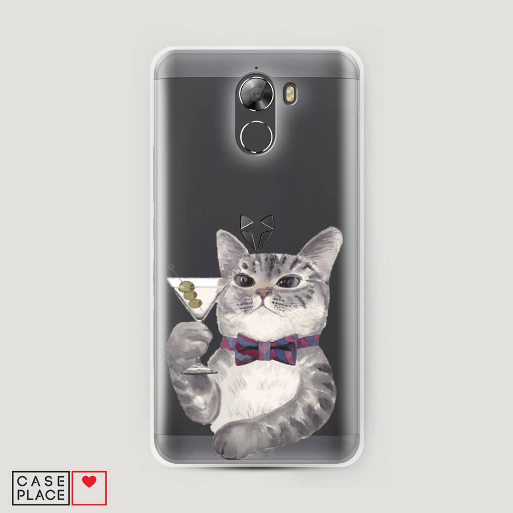 

Силиконовый чехол "Кот джентльмен" на Wileyfox Swift 2, Кот джентльмен