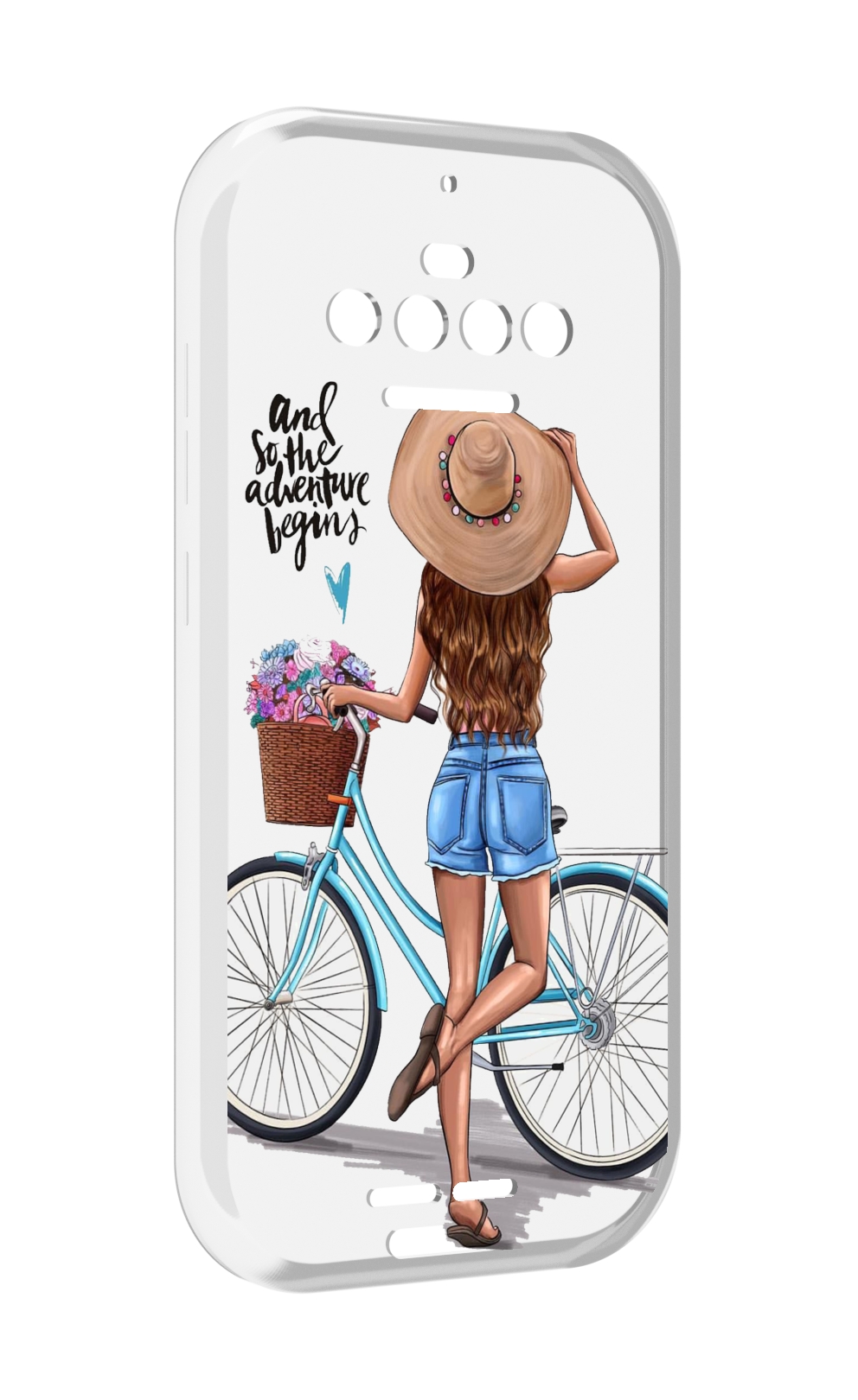 

Чехол MyPads Adventure женский для Oukitel F150 R2022, Прозрачный, Tocco