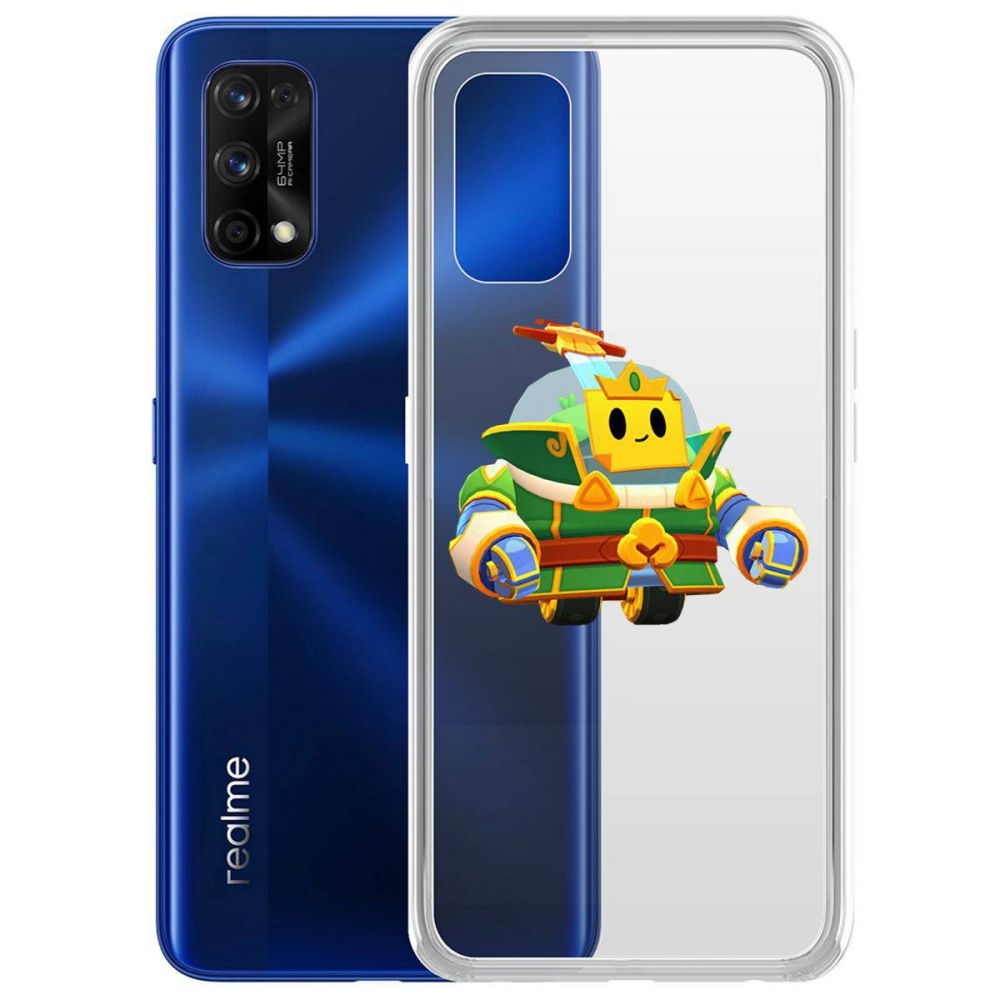 

Чехол-накладка Brawl Stars-Изумрудный Принц Спраут для Realme 7 Pro