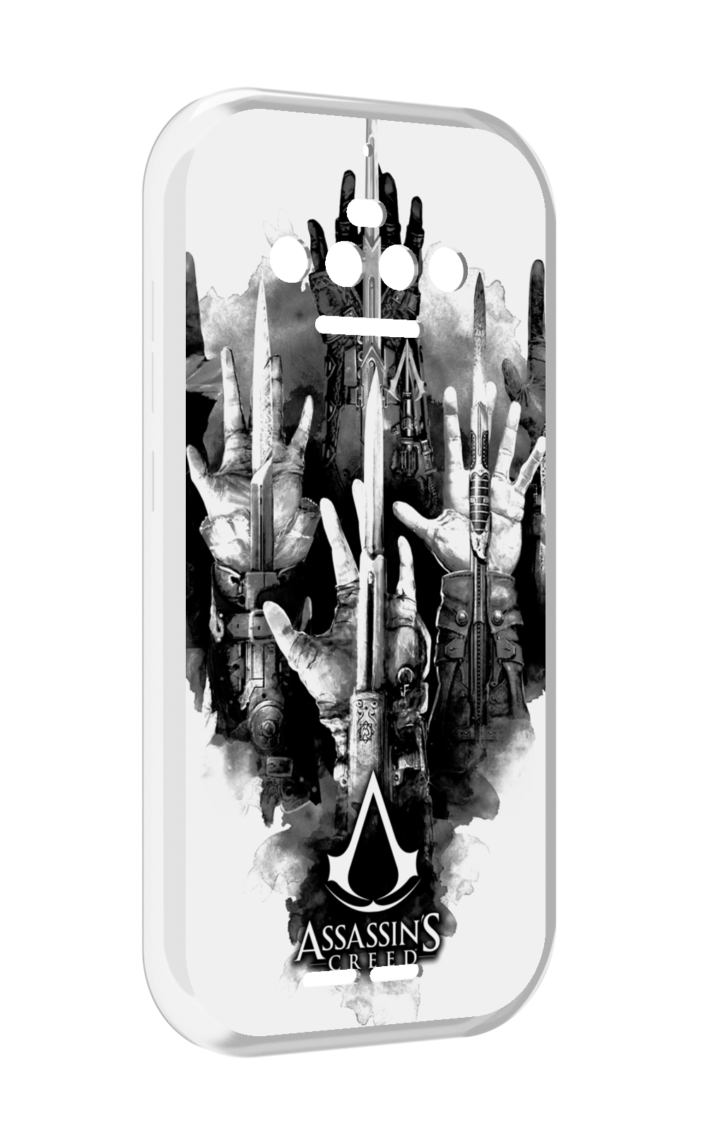 

Чехол MyPads Assassin's Creed скрытый клинок для Oukitel F150 R2022, Прозрачный, Tocco
