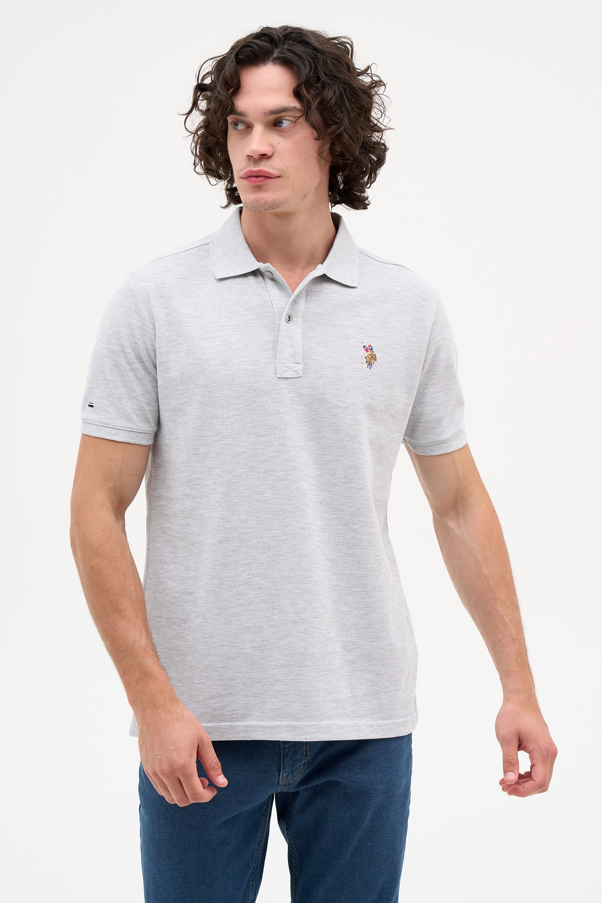 

Футболка мужская U.S. POLO Assn. G081SZ0110TP10IY023 серая XS, Серый, G081SZ0110TP10IY023