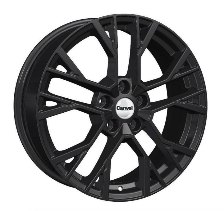 

Диск Carwel Камак 1810 (Haval Jolion) 7,0x18 5/114,3 ET37 d-66,5 BL ( 122503)