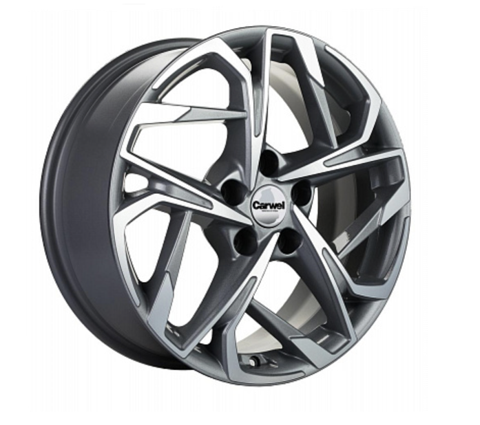 

Диск Carwel Цаган 1716 (Evolute i-Joy) 7,0x17 5/110 ET40 d-67,1 AGR ( 116292), Серебристый