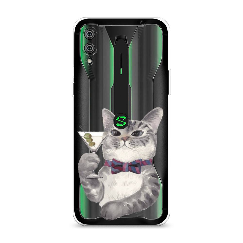 

Силиконовый чехол "Кот джентльмен" на Xiaomi Black Shark 2 Pro, Кот джентльмен