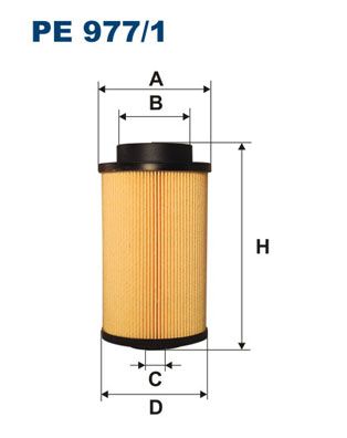 

Фильтр топливный FILTRON PE977/1