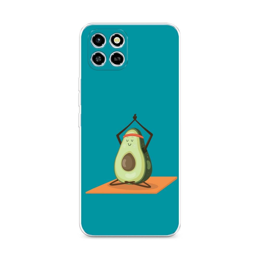 

Чехол для Infinix Smart 6 HD "Расслабься с авокадо", Голубой, 3101650-6