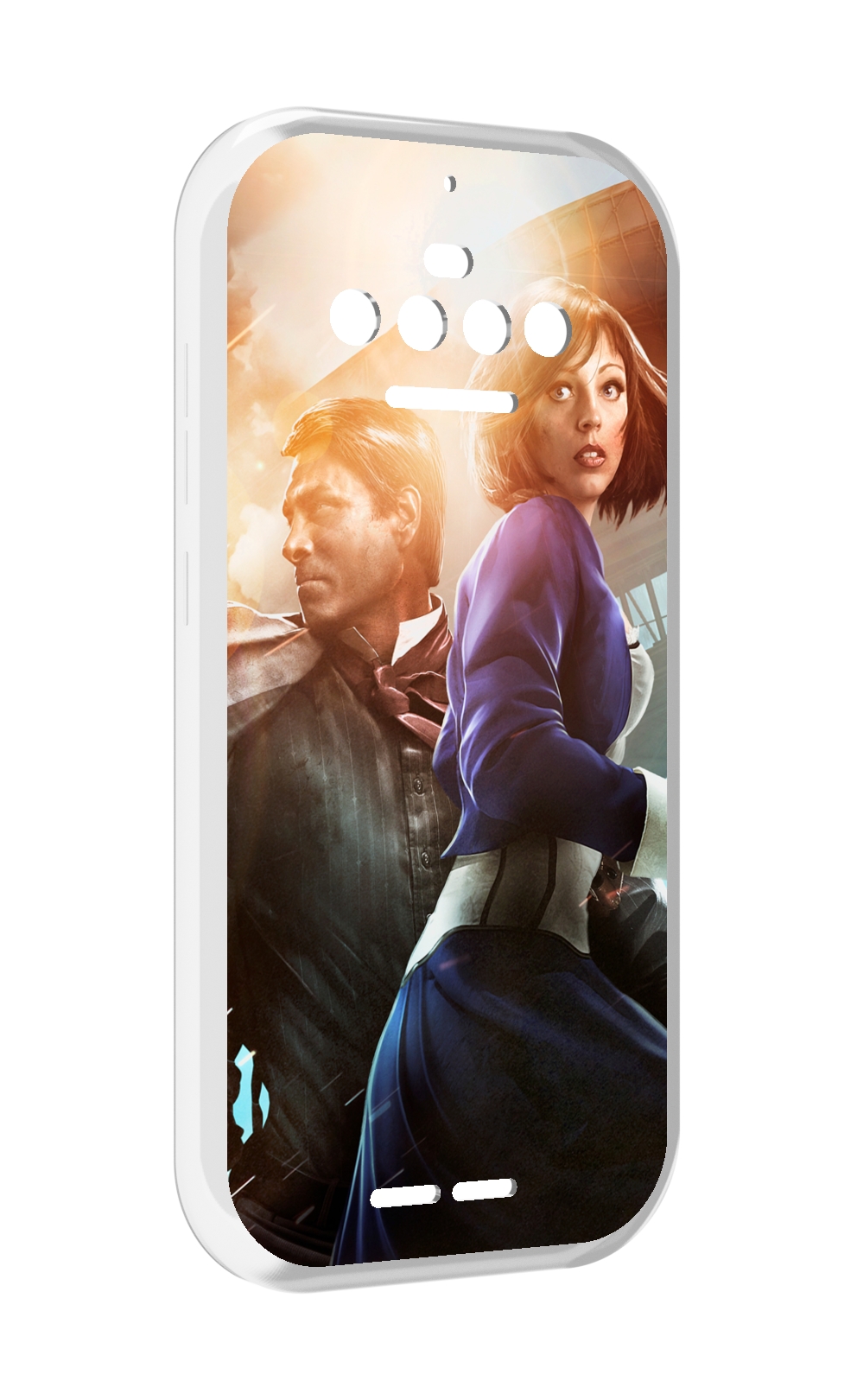 

Чехол MyPads Bioshock Infinite для Oukitel F150 R2022, Прозрачный, Tocco