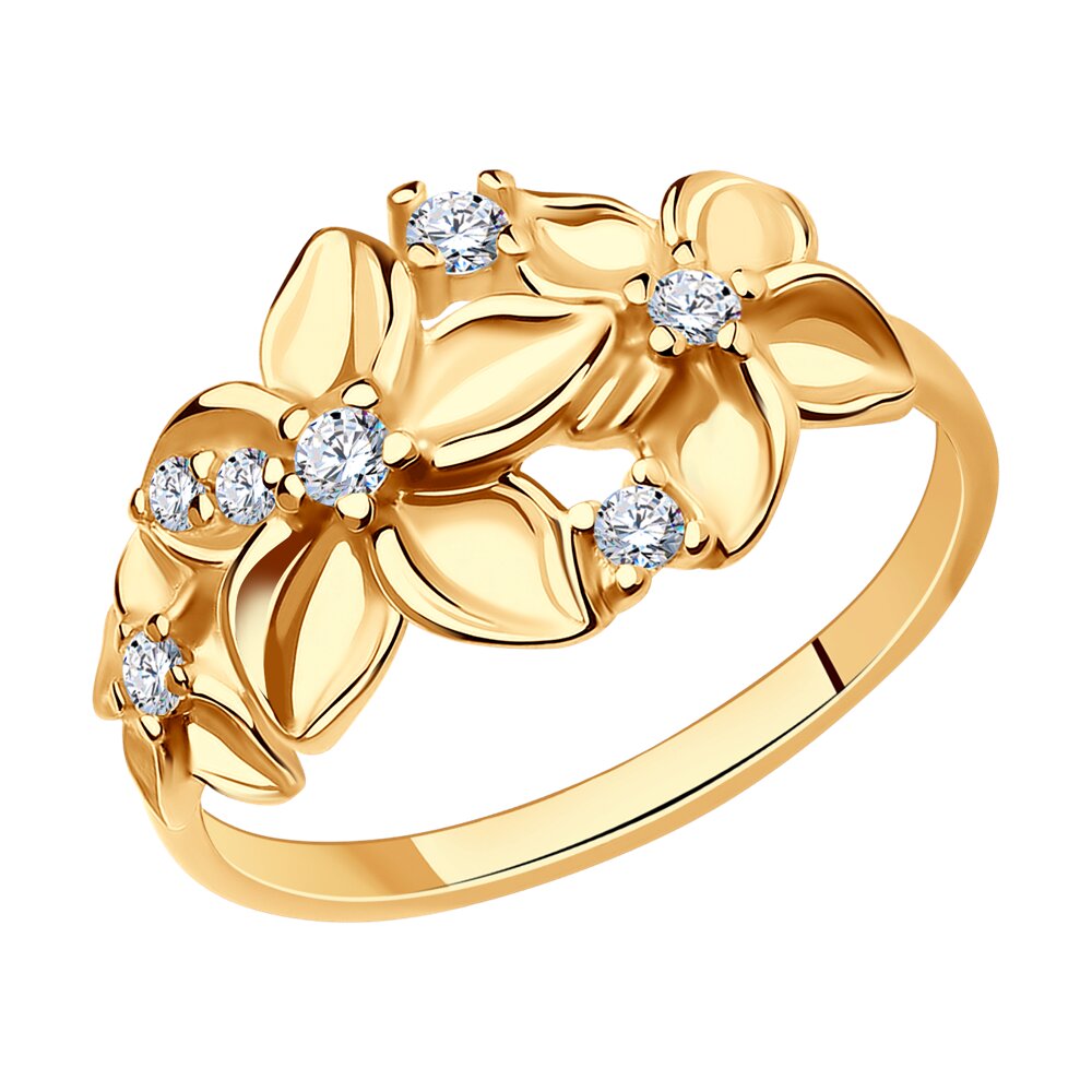 

Кольцо из серебра с фианитом р. , Diamant 93-110-01637-1, 93-110-01637-1