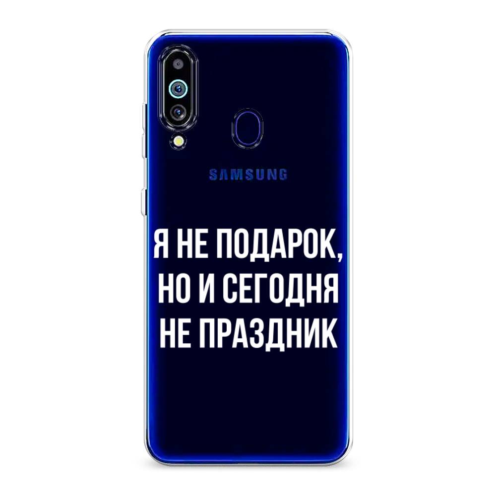 

Чехол Awog на Samsung Galaxy M40/A60 "Я не подарок", Разноцветный, 28750-6