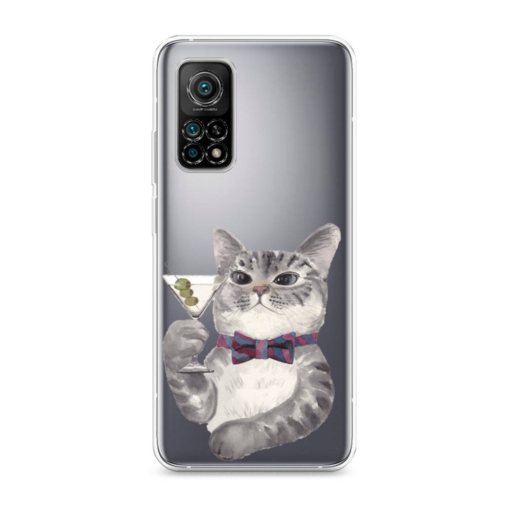 

Силиконовый чехол "Кот джентльмен" на Xiaomi Mi 10T, Кот джентльмен