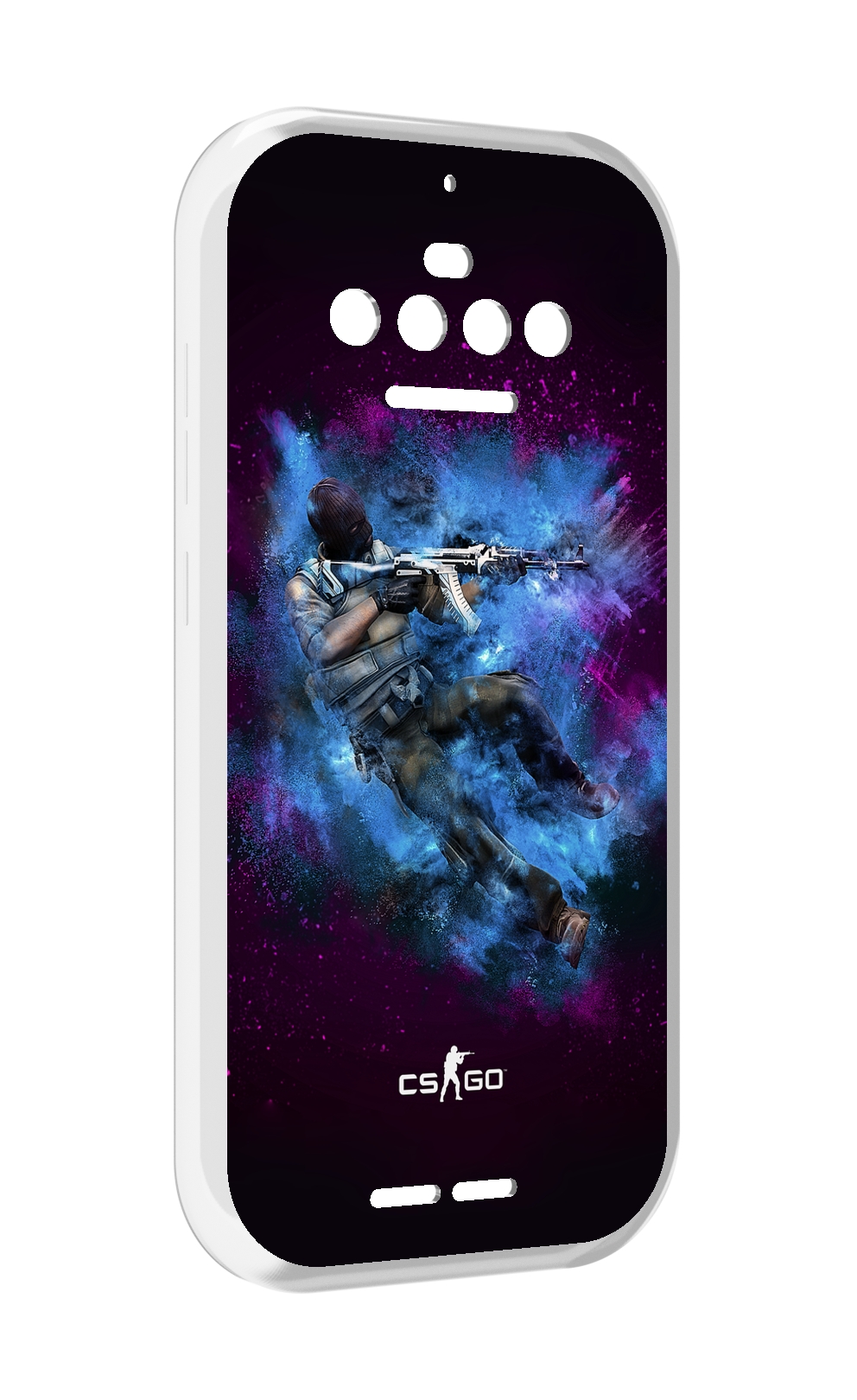 

Чехол MyPads CS-go-террорист для Oukitel F150 R2022, Прозрачный, Tocco