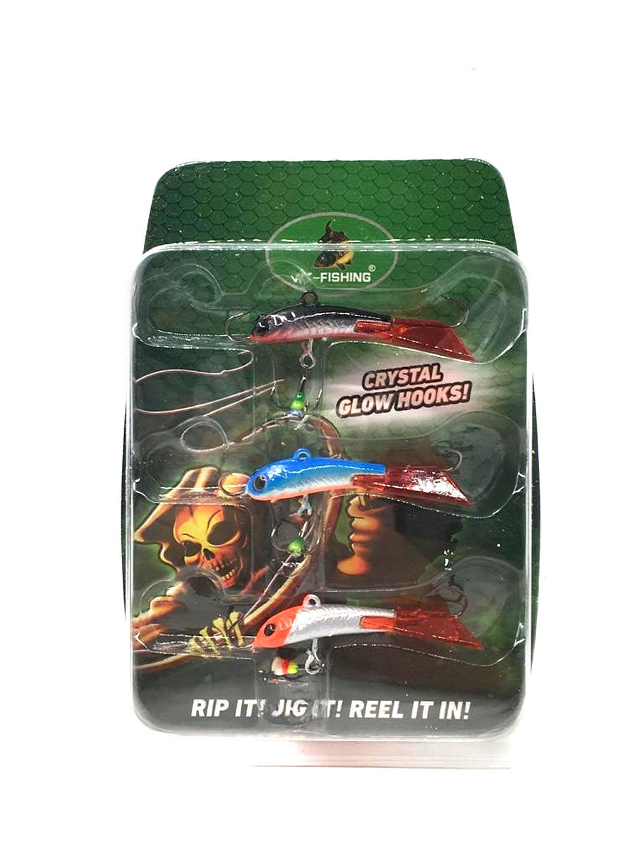 Набор балансиров 3шт 35мм 16гр