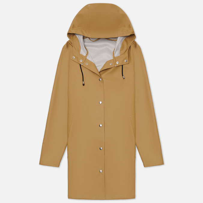 Женская куртка дождевик Stutterheim Mosebacke Lightweight бежевый, Размер M