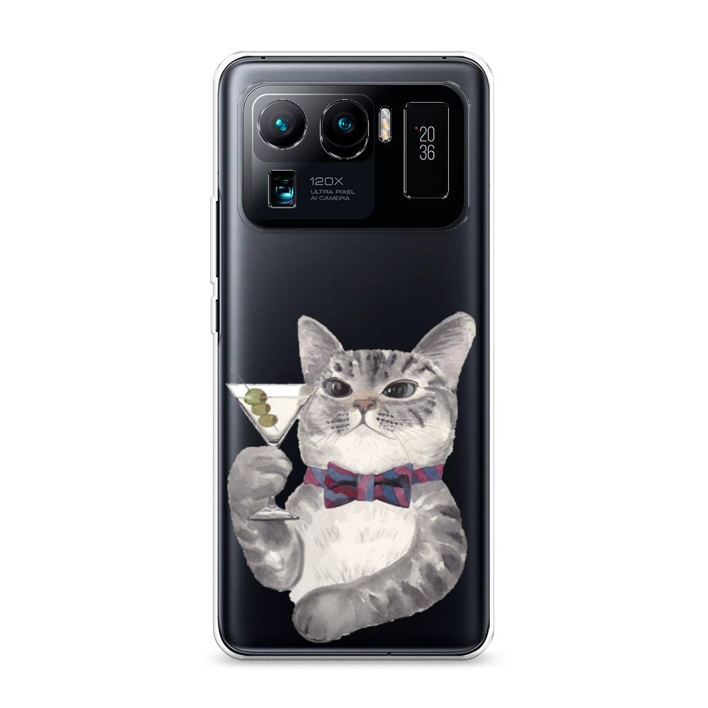 

Силиконовый чехол "Кот джентльмен" на Xiaomi Mi 11 Ultra, Кот джентльмен