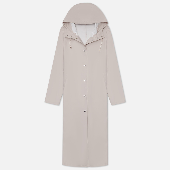 

Женская куртка дождевик Stutterheim Mosebacke Long бежевый, Размер S, Mosebacke Long