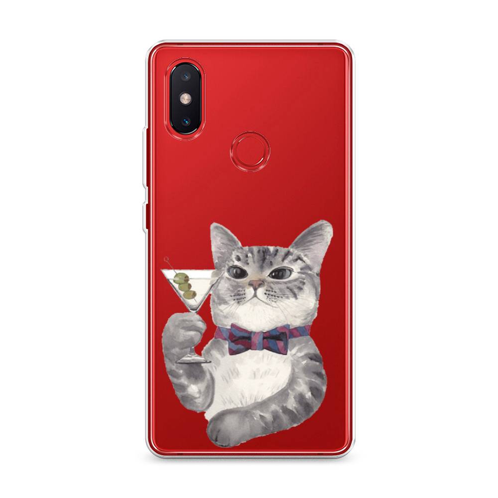 

Силиконовый чехол "Кот джентльмен" на Xiaomi Mi 8 SE, Кот джентльмен