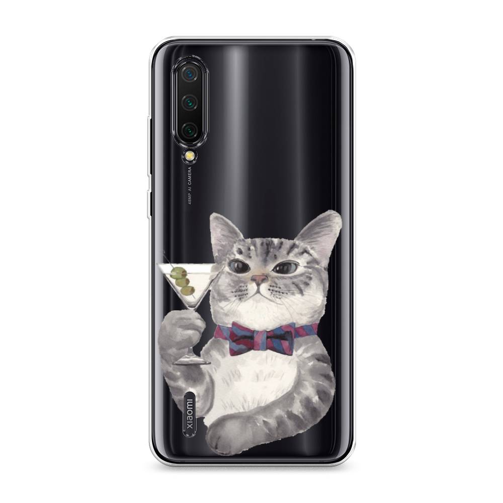 

Силиконовый чехол "Кот джентльмен" на Xiaomi Mi 9 Lite, Кот джентльмен