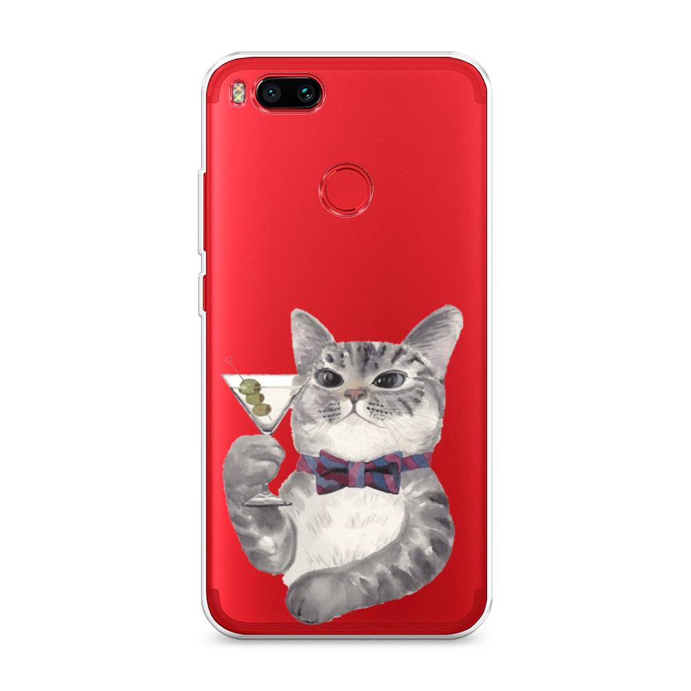 

Силиконовый чехол "Кот джентльмен" на Xiaomi Mi A1, Кот джентльмен