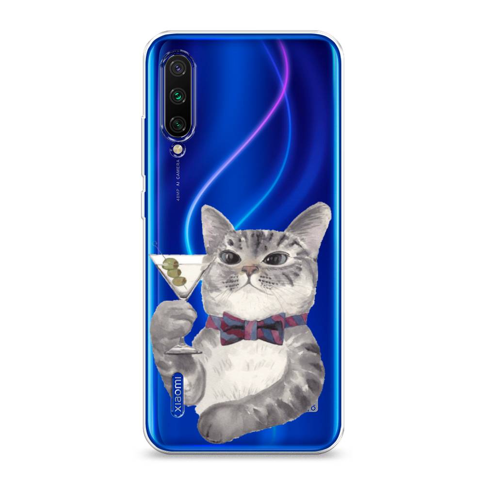 

Силиконовый чехол "Кот джентльмен" на Xiaomi Mi A3, Кот джентльмен