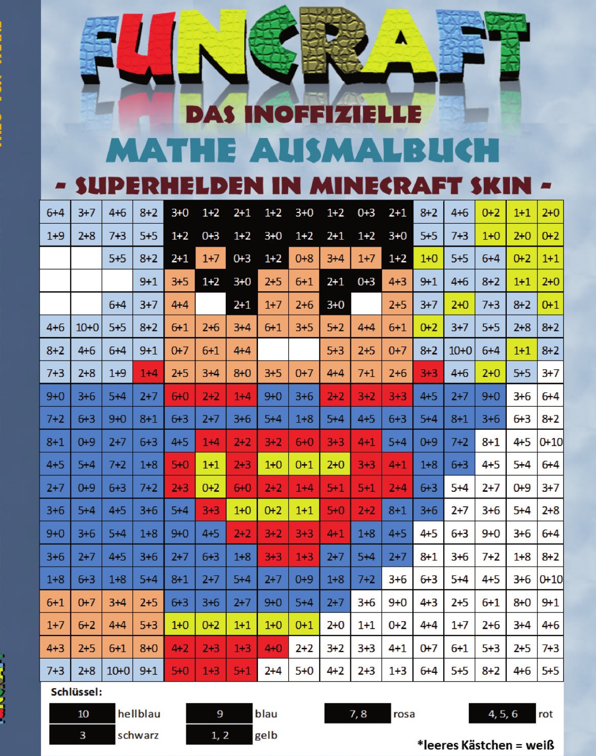

Funcraft - Das inoffizielle Mathe Ausmalbuch