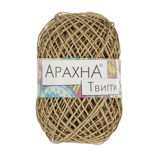 

Пряжа ARACHNA Twiggy 100% целлюлоза 5 шт. х 50 г 80 м цв. №04 натуральный Twiggy-, Бежевый, Twiggy