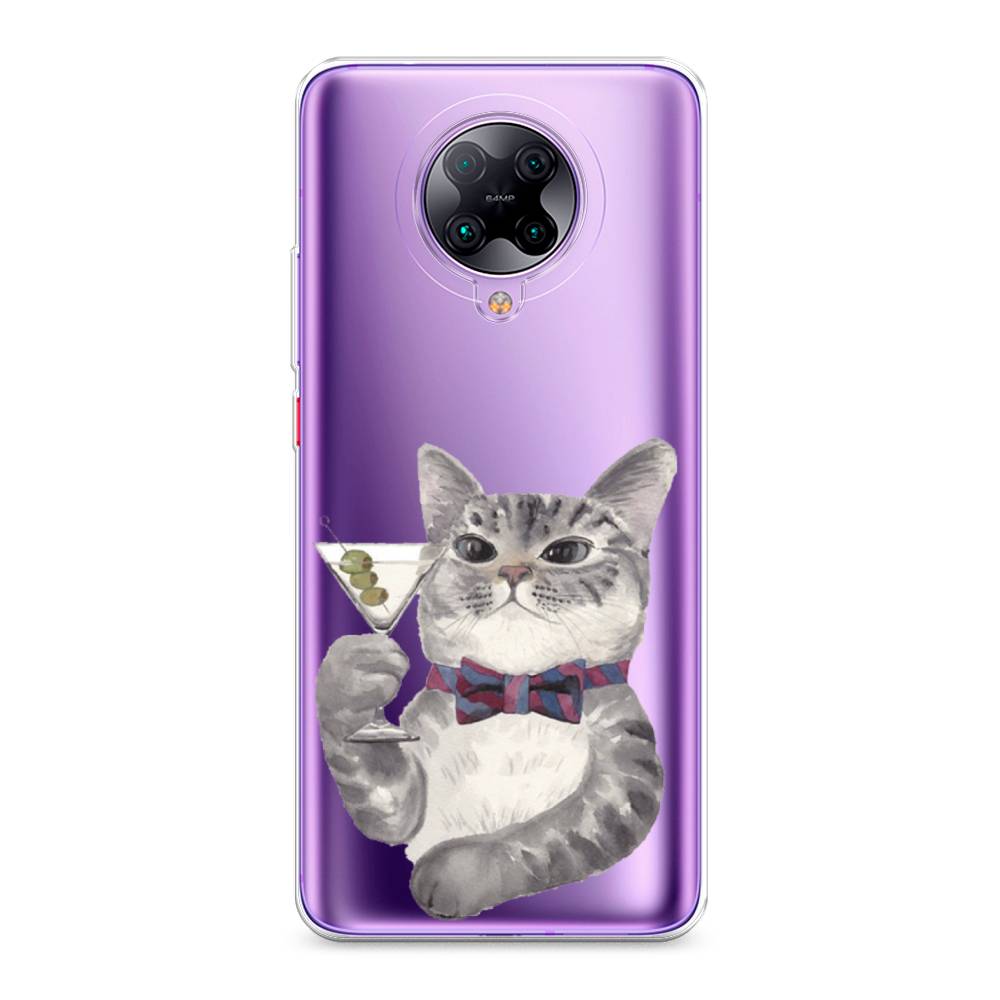 

Силиконовый чехол "Кот джентльмен" на Xiaomi Poco F2 Pro, Кот джентльмен