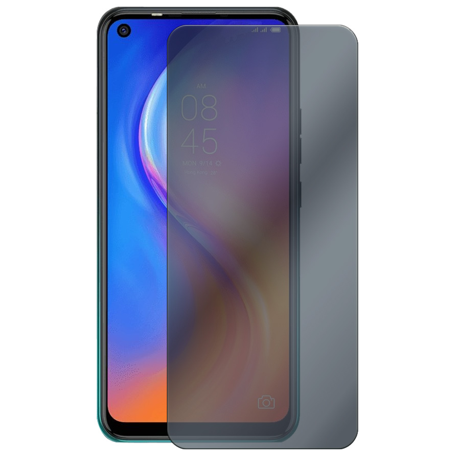 

Стекло защитное гибридное Антишпион Krutoff для Tecno Spark 5 Pro
