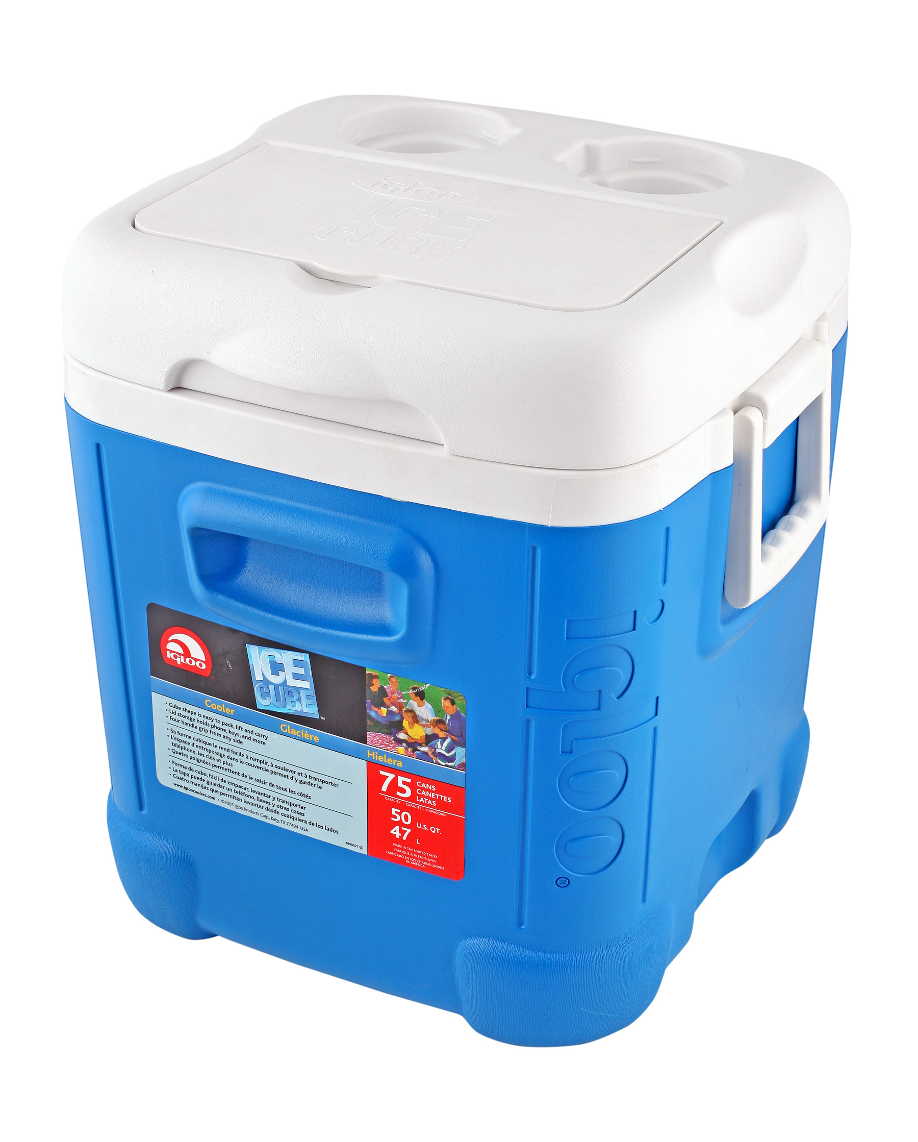 

Изотермический пластиковый контейнер IGLOO Ice Cube 14 Cyan blue, Ice Cube 14 Cyan blue