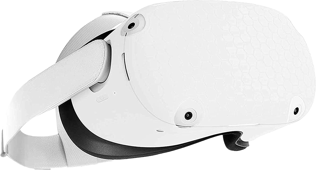 фото Силиконовый чехол для шлема oculus quest 2 белый portal shop