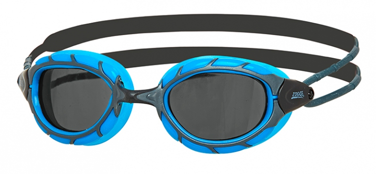 Очки для плавания ZOGGS Predator Small (синий-черный-дымчатый) 461037