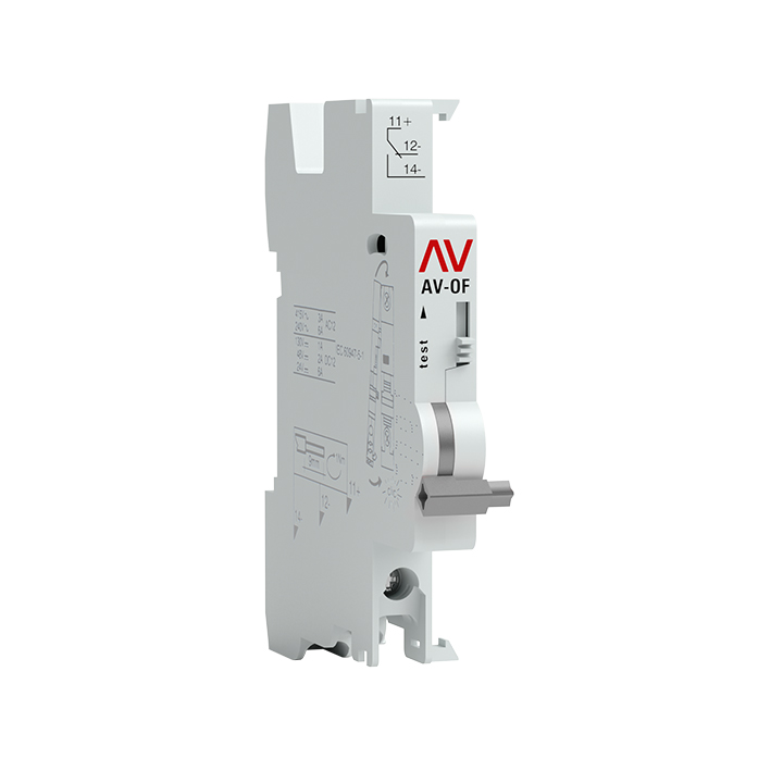 Контакт вспомогательный EKF AVERES AV-OF av-of-averes блок контакт для модульных автоматических выключателей серии ri50 iskra