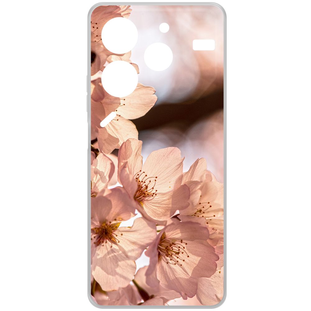 

Чехол-накладка Krutoff Clear Case Ранняя весна для Tecno Pova 6 Neo, Прозрачный