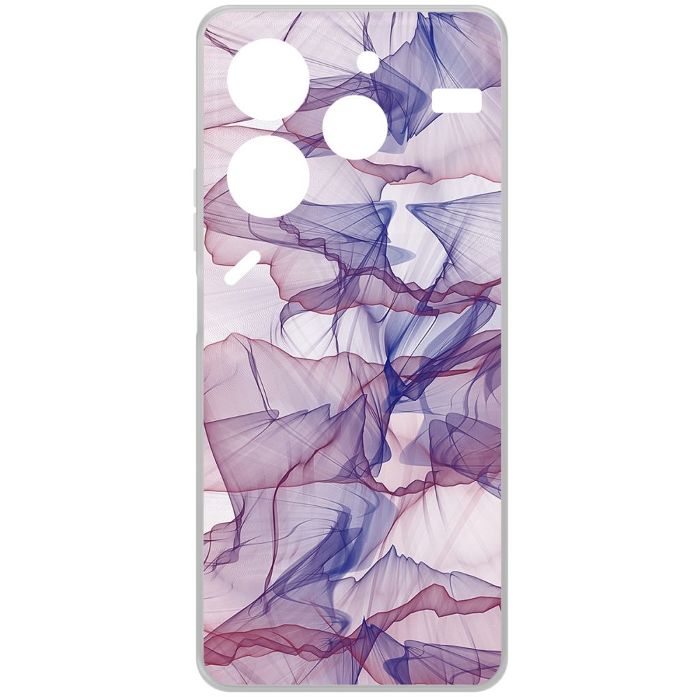 

Чехол-накладка Krutoff Clear Case Абстракт 15 для Tecno Pova 6 Neo, Прозрачный