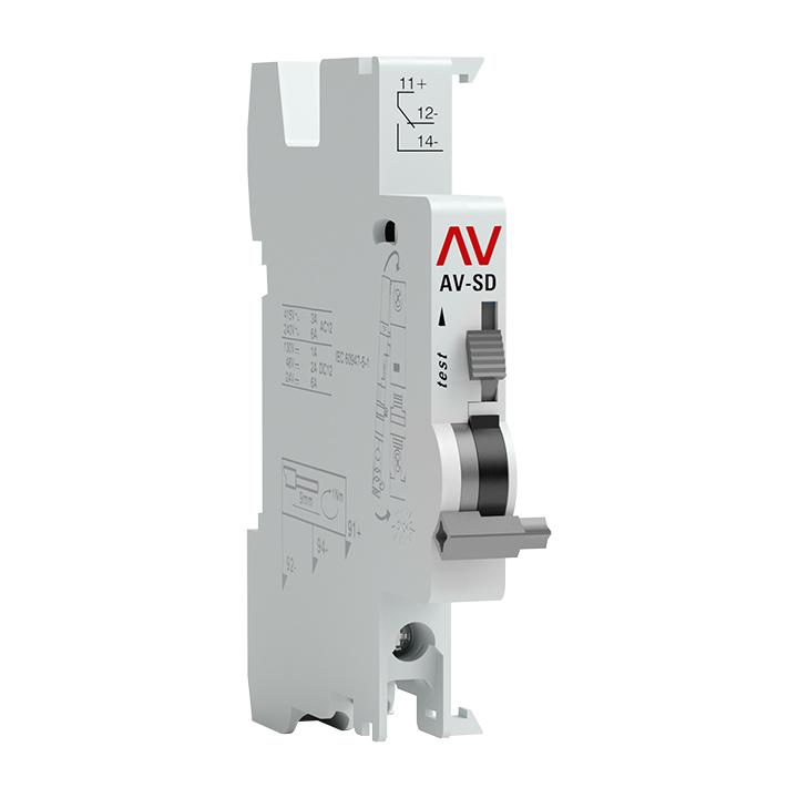Контакт сигнальный EKF AVERES AV-SD av-sd-averes блок контакт для модульных автоматических выключателей серии ri50 iskra