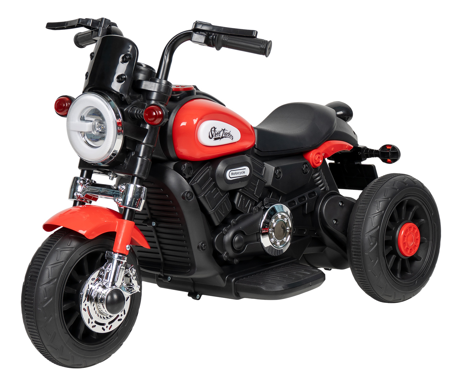 Детский электромобиль Farfello мотоцикл 111 красный, 2+ электромобиль harleybella детский мотоцикл bmw r1200 rt