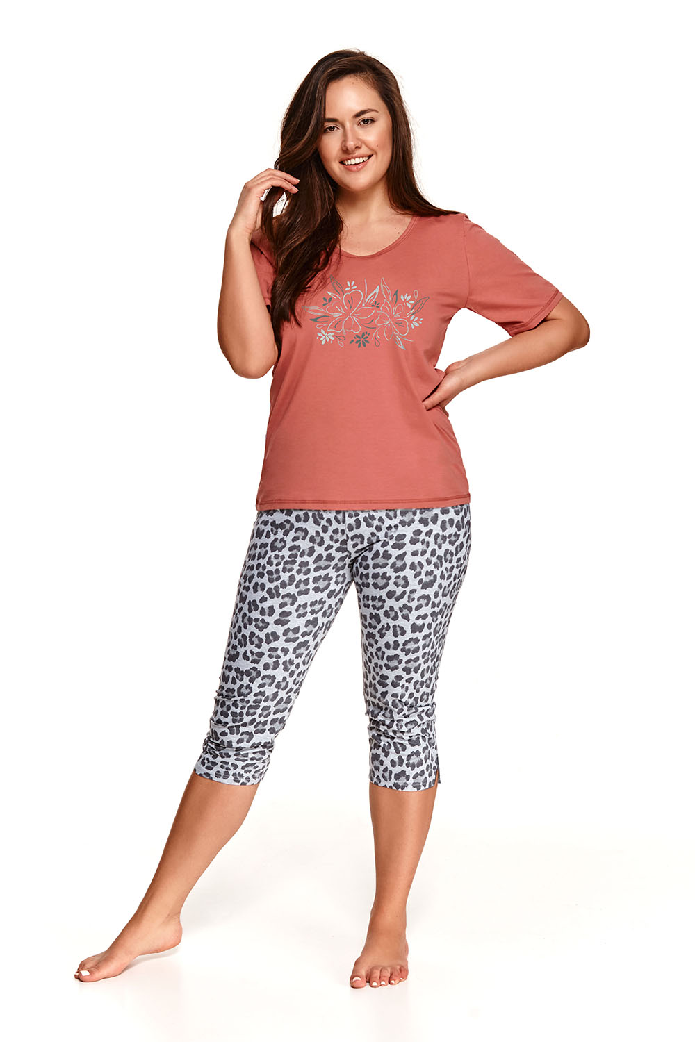

Пижама женская Taro Taro_21S Daria 2511-02 красная 3XL, Taro_21S Daria 2511-02
