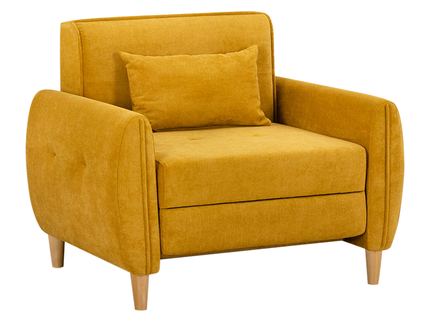 

Кресло-кровать НижегородмебельИК Анита Горчичный, велюр, Анита Желтый