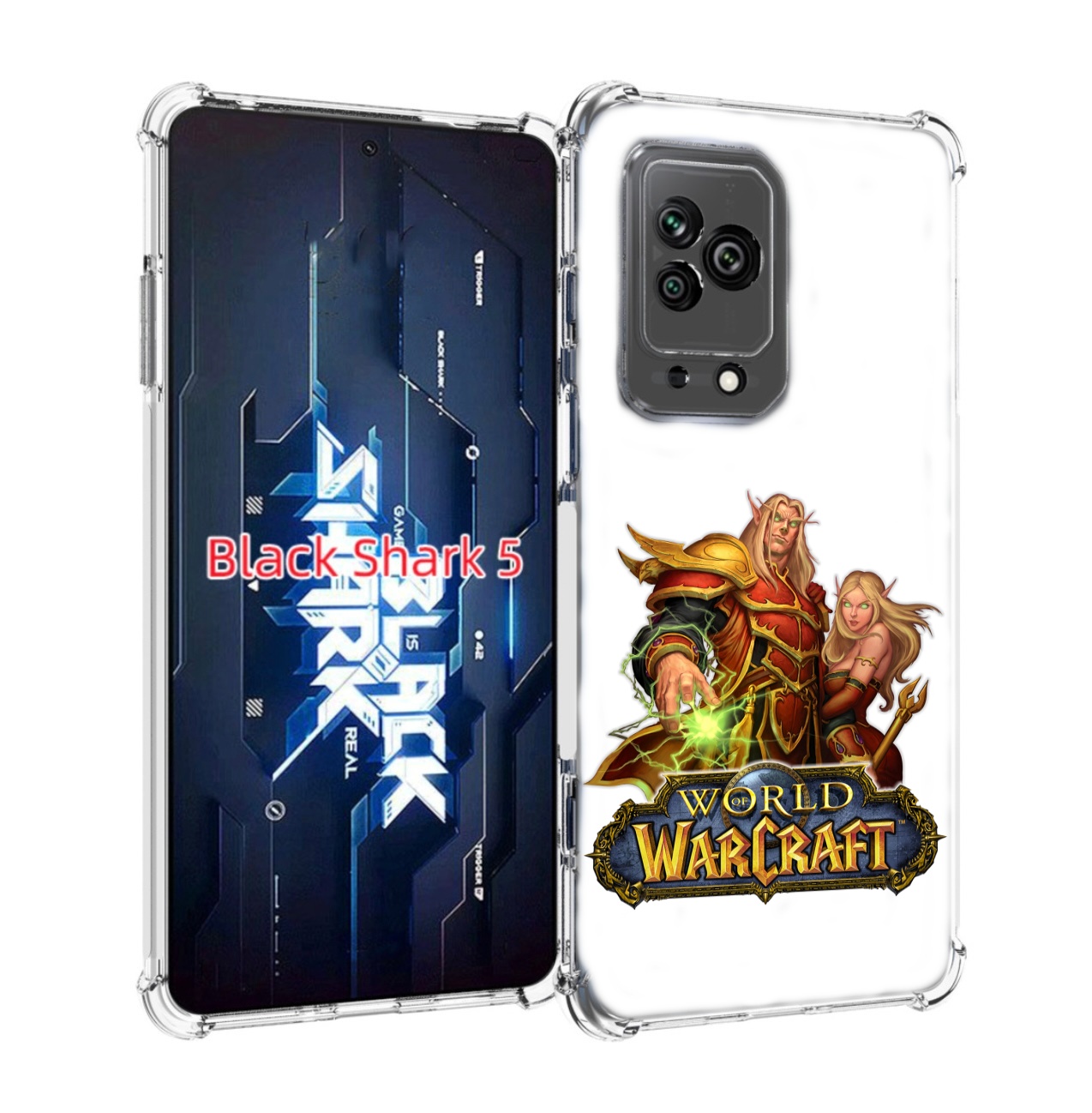 

Чехол MyPads варкрафт2 для Xiaomi Black Shark 5, Прозрачный, Tocco