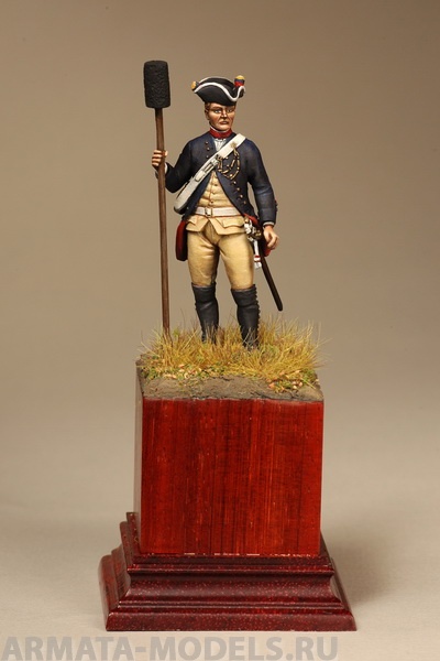 

5423SOGA Gunner, Prussian foot artillery. 1756-1763 years.