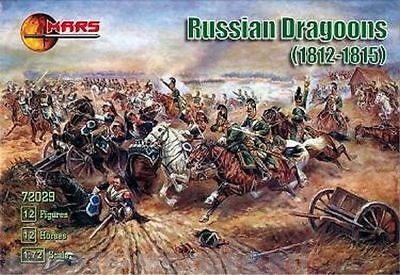 

72029MR Фигуры Russian Dragoons 1812-1815 1/72 Mars
