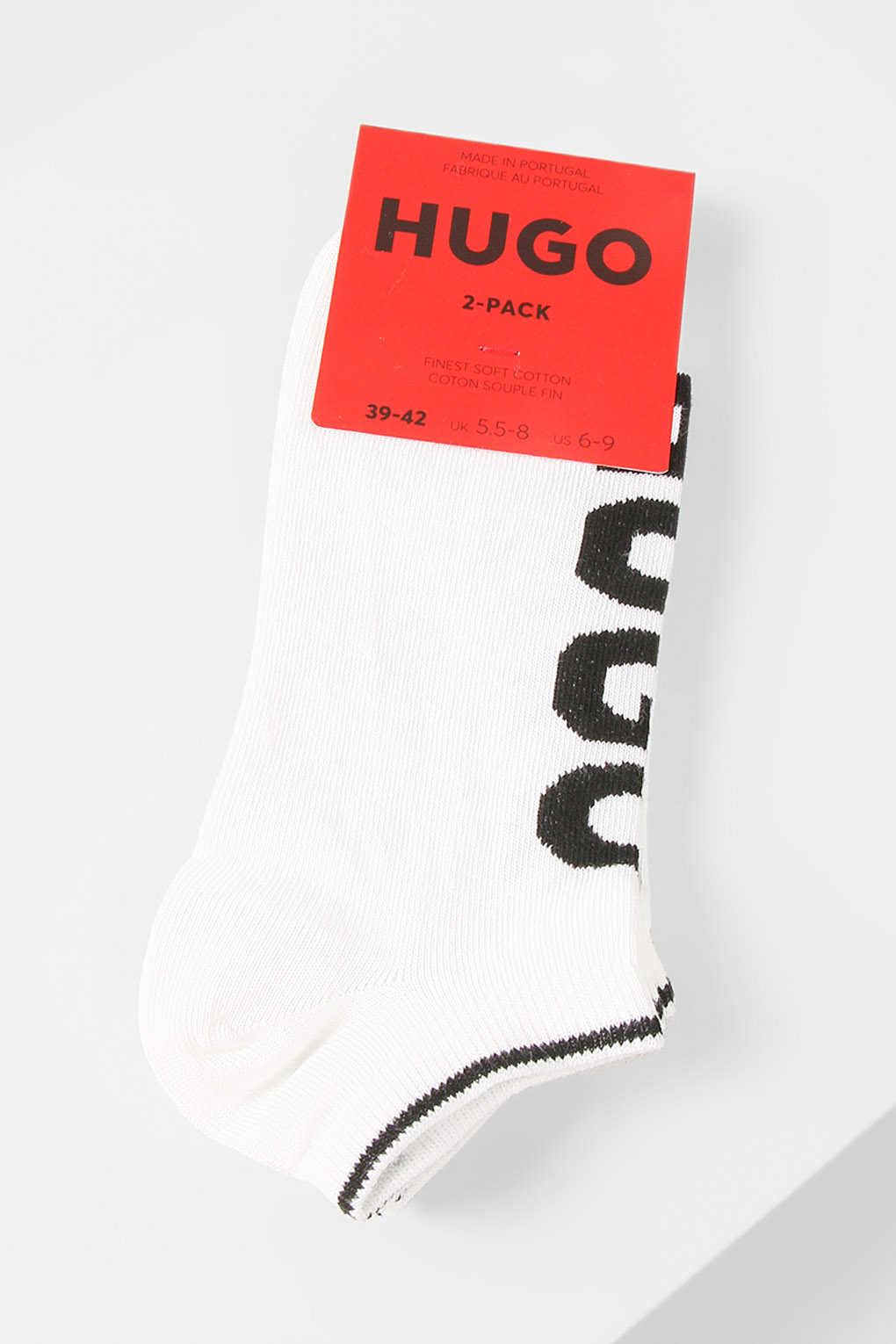 

Комплект носков мужских HUGO BOSS 50468111 белых 39-42, Белый, 50468111
