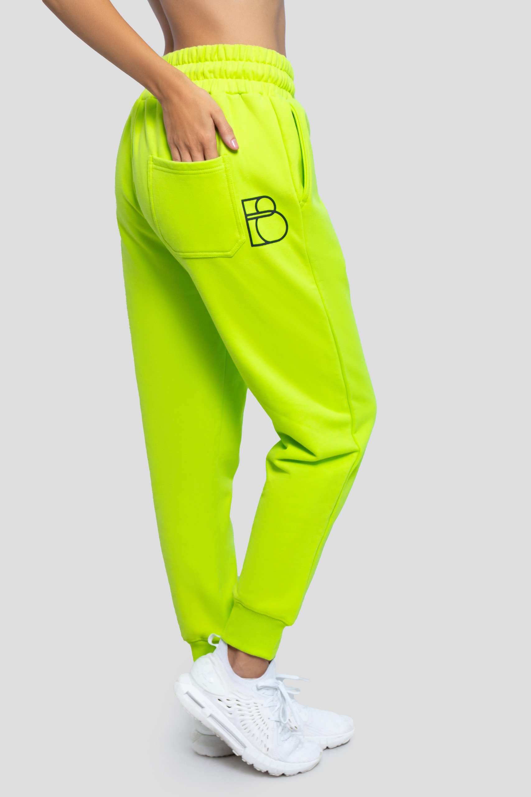 Спортивные брюки женские BATSON QR EVERY UNI W зеленые M